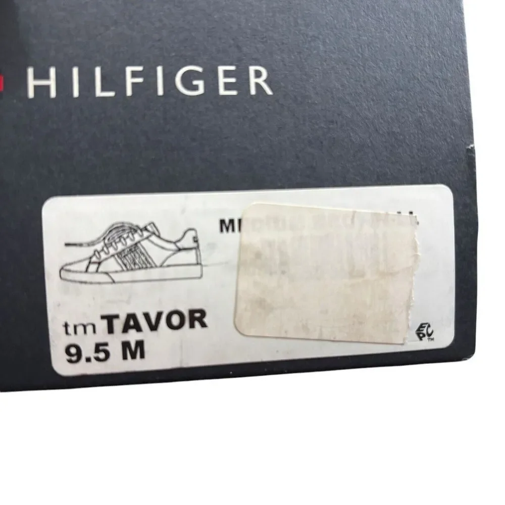 Tommy Hilfiger Lendal Sneakers Men's Athletic Brown Leather USA Size 9.5 - Picture 10 of 10